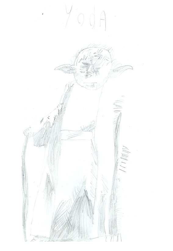 Yoda drawing